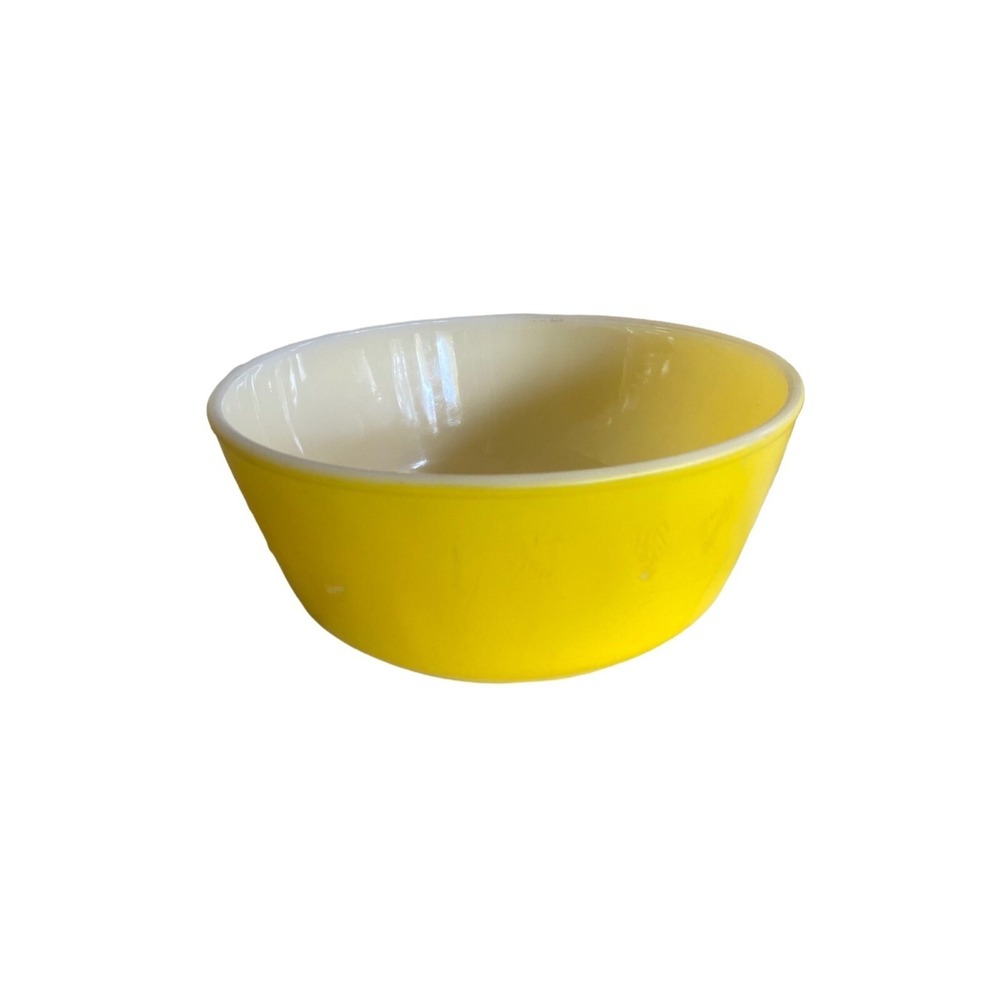 Anchor Hocking Fire King Bright Yellow Mixing Bowl